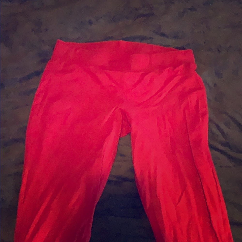 Torrid Red Leggings Size 1